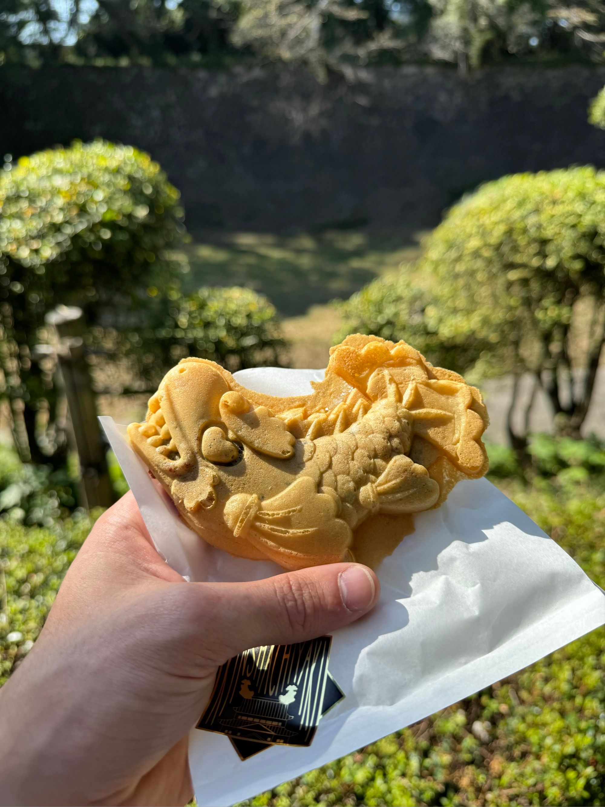 Taiyaki fourré à la pâte aux haricots rouges