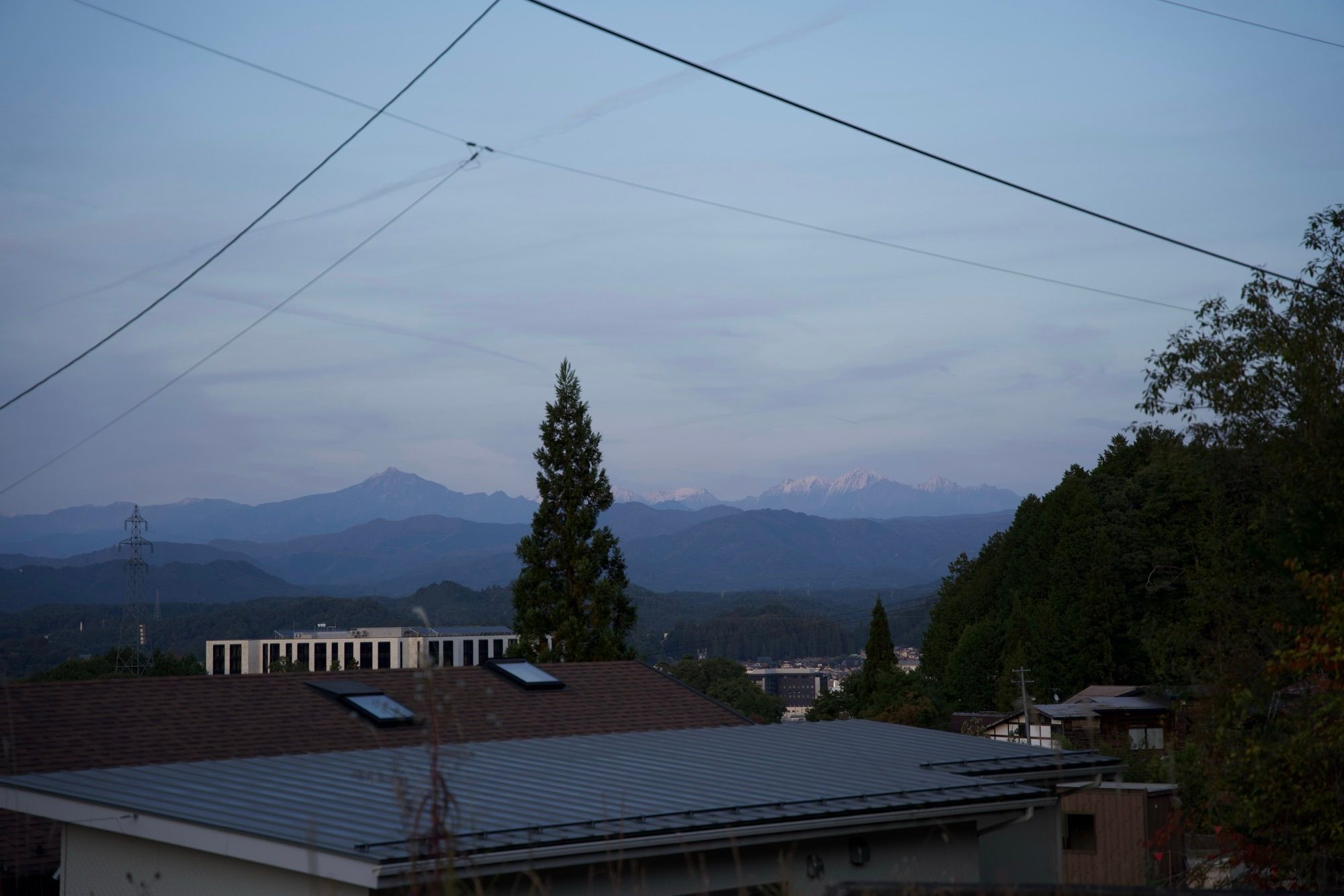 Vue sur les montagnes