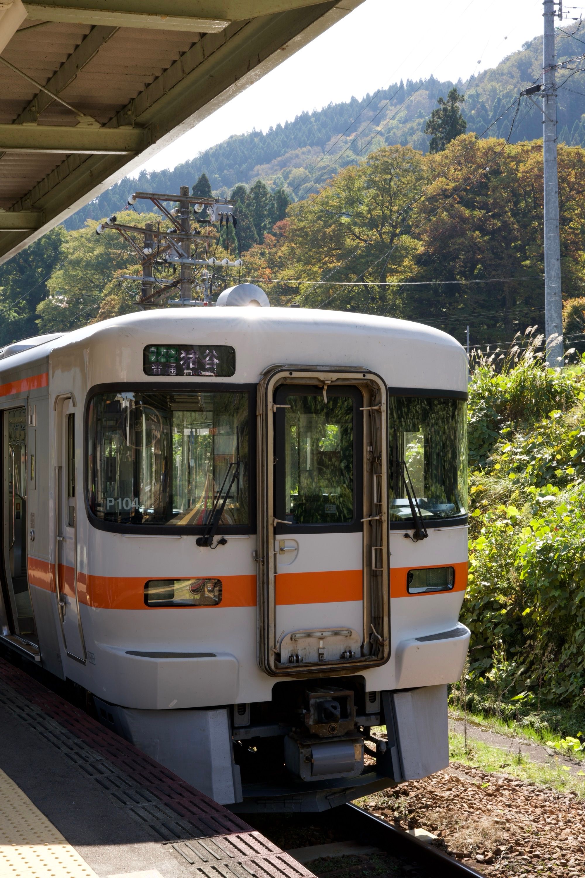 Un des trains locaux