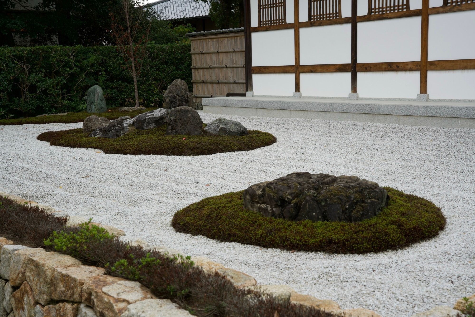 Ilôts de jardin zen