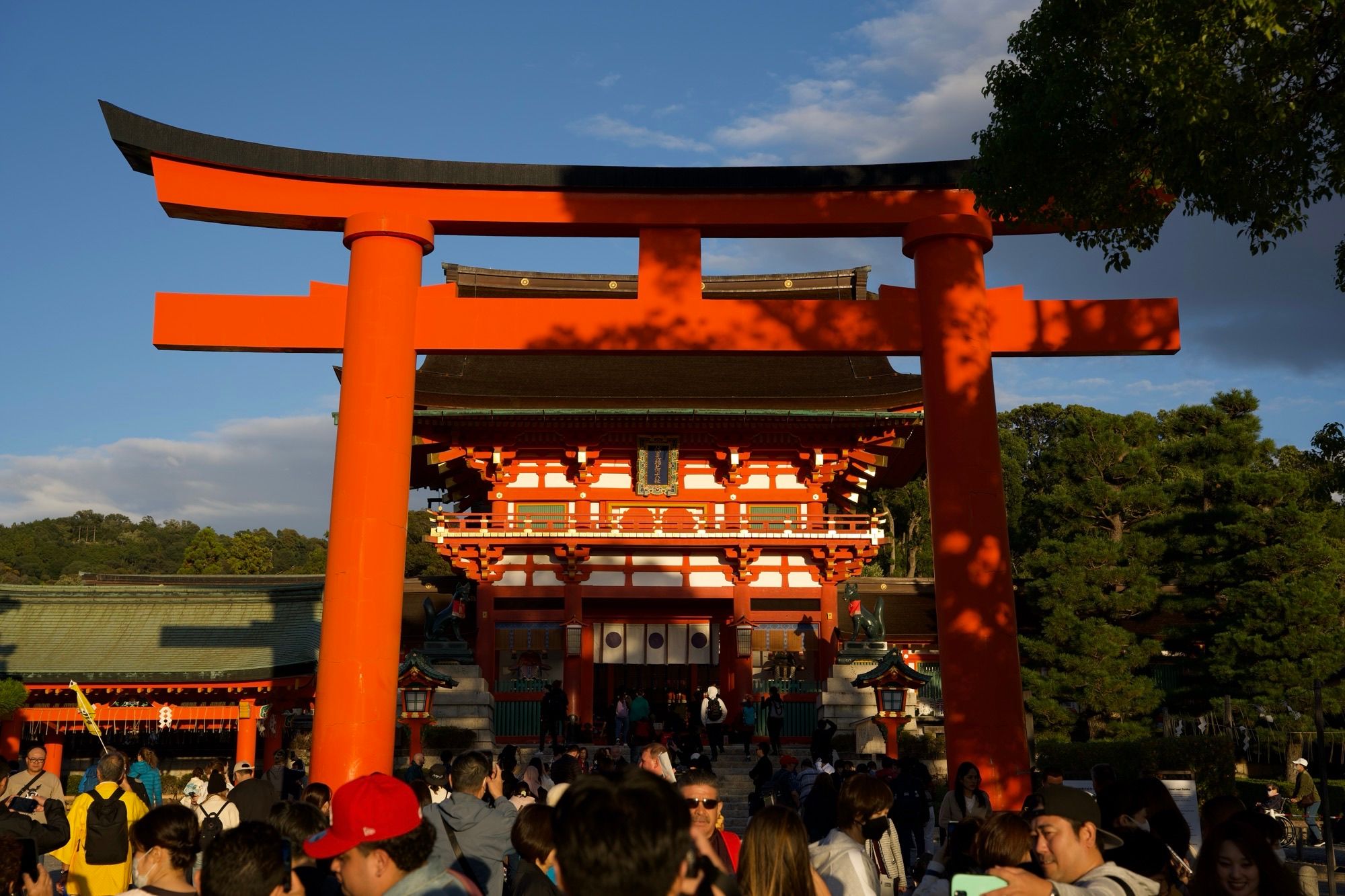 Fushimi Inari sous la foule