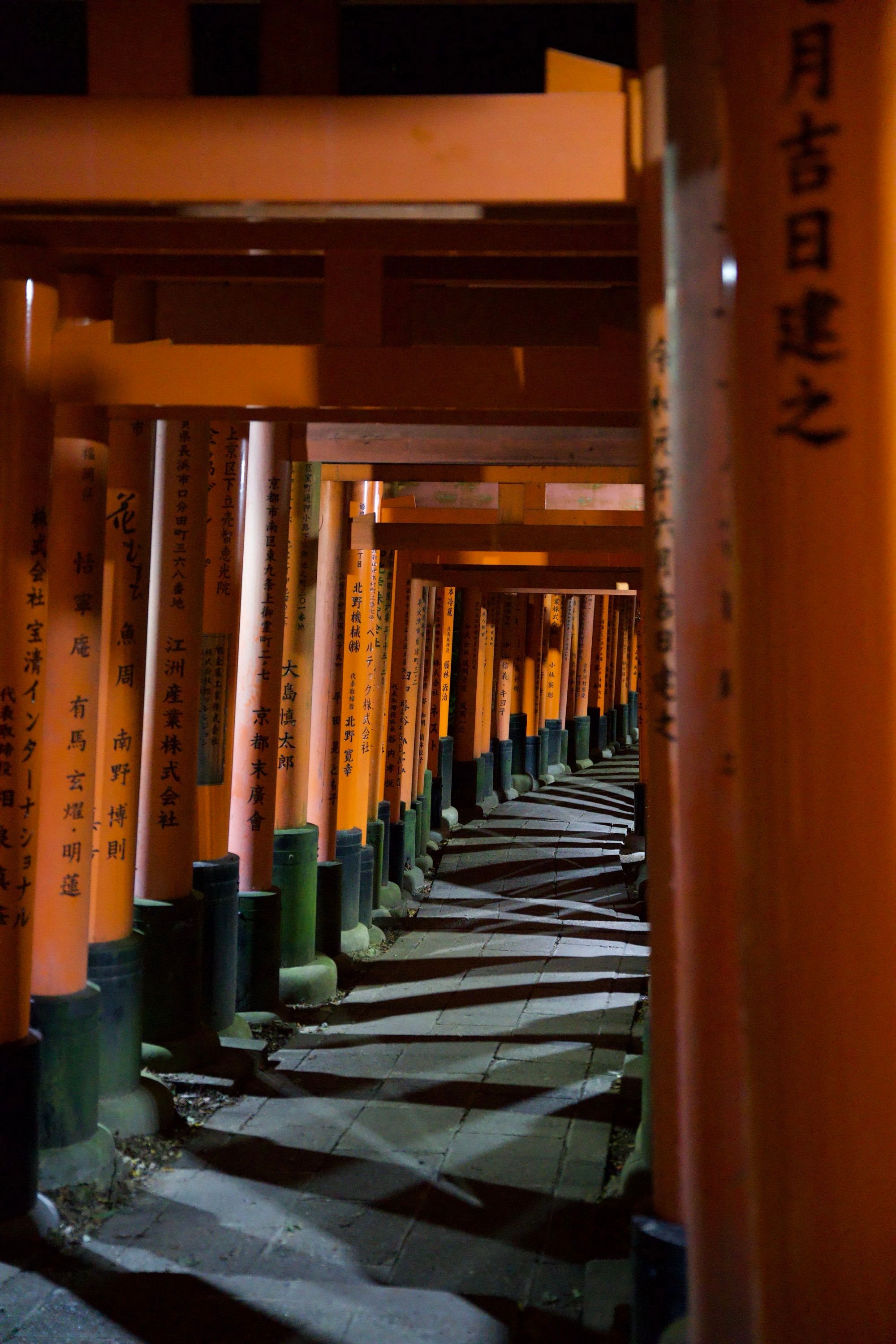 Des torii à l'infini