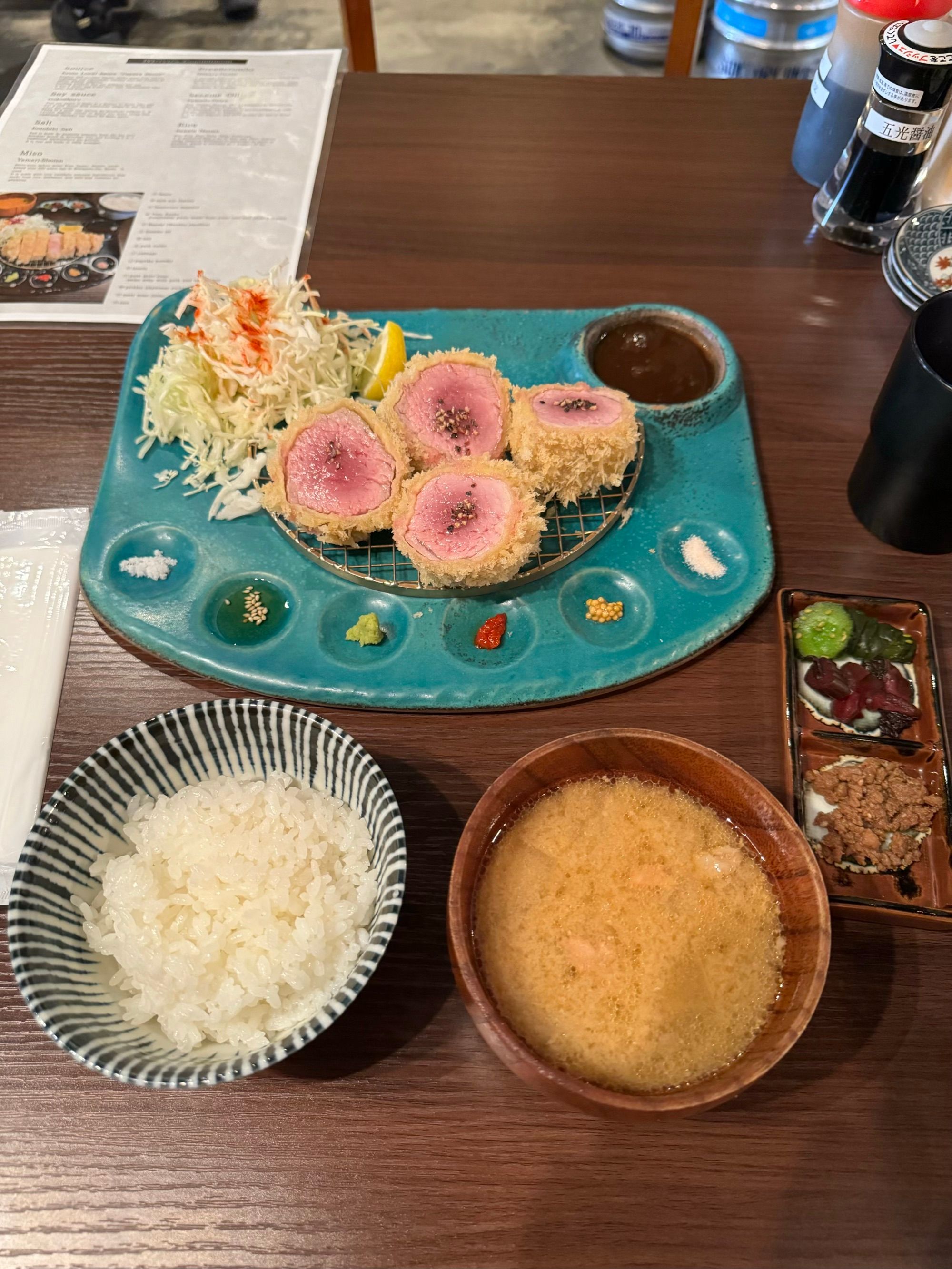 Délicieux tonkatsu