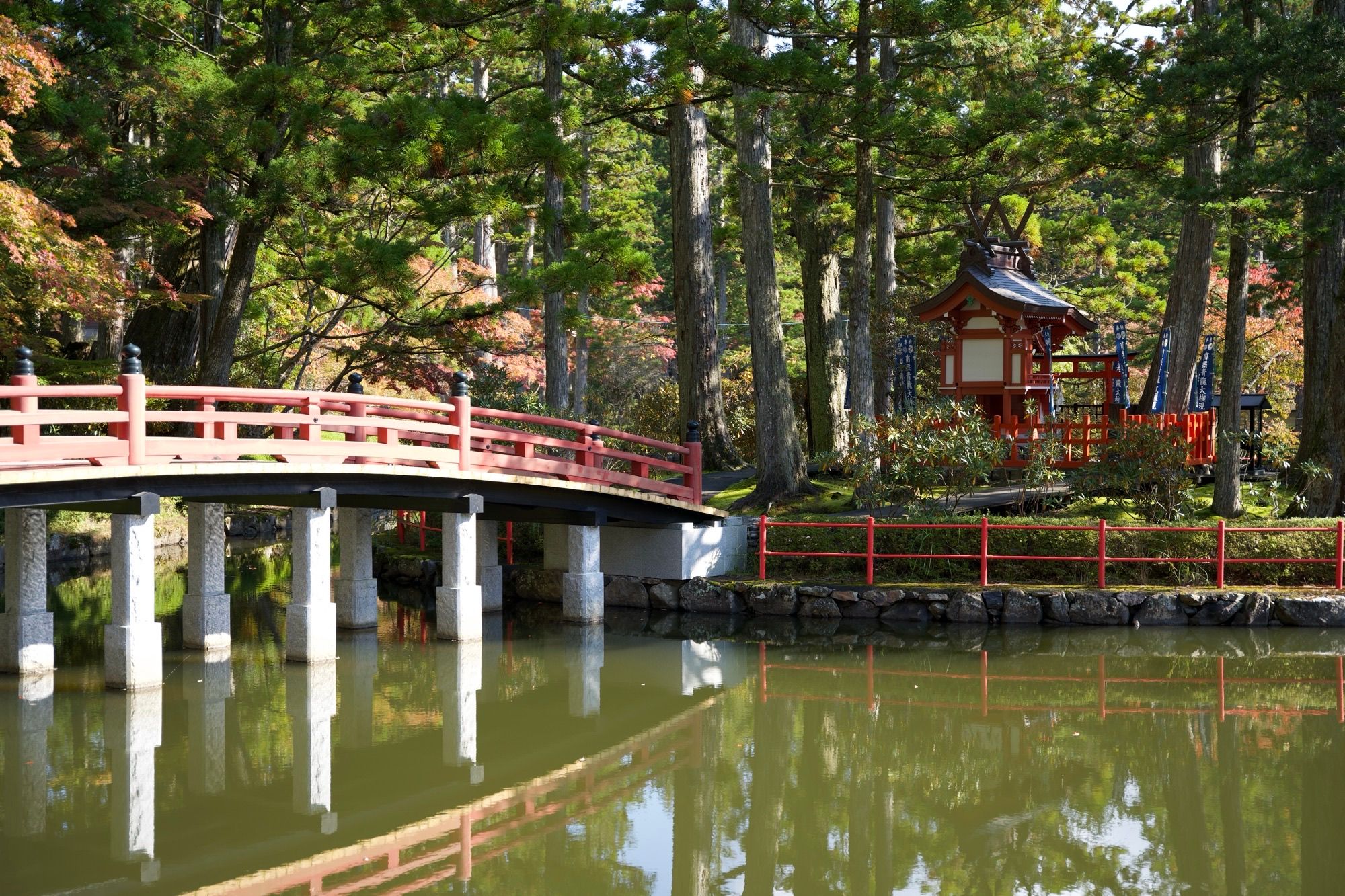 Pont au temple Danjo Garan