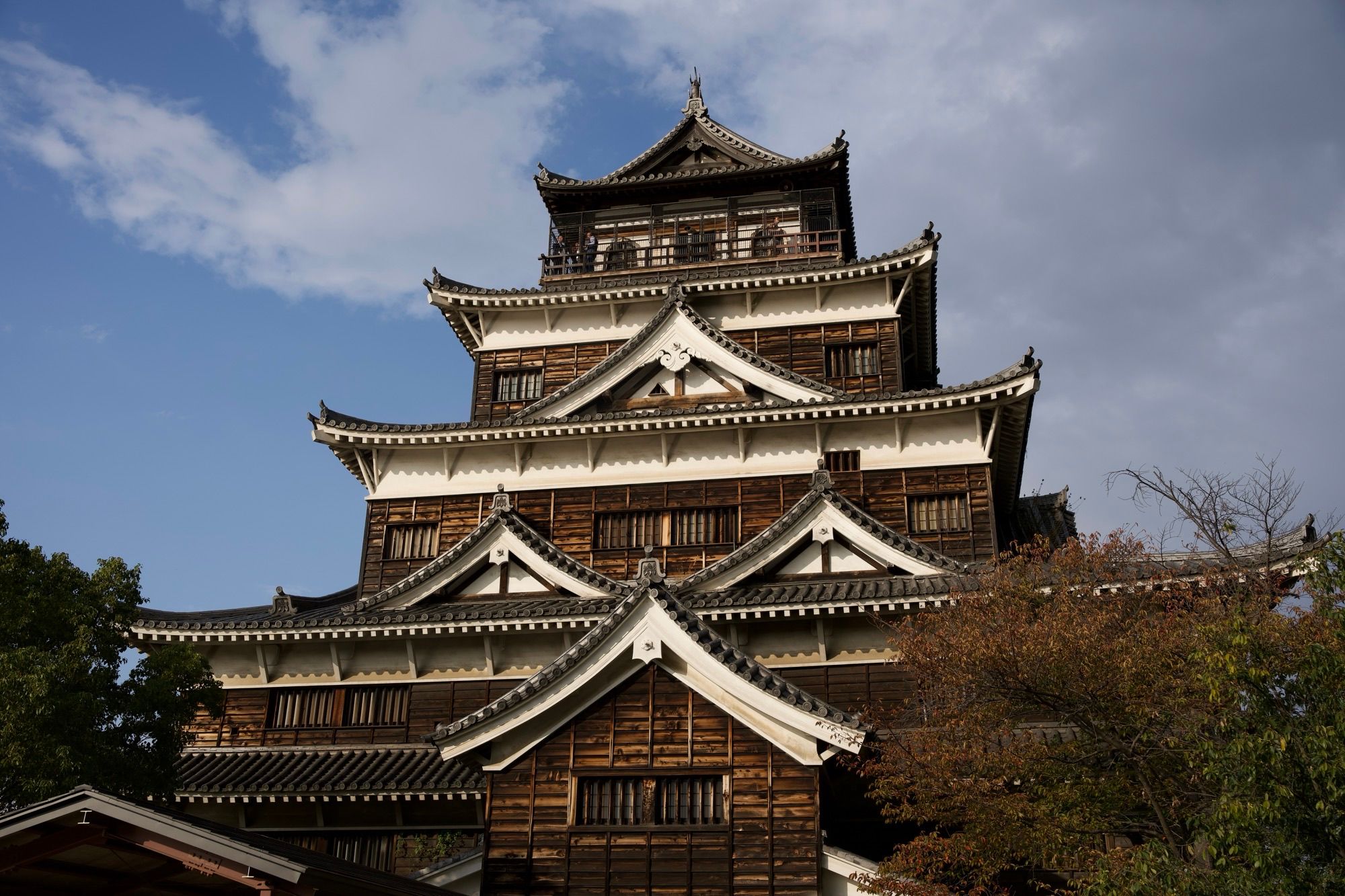 Le château d'Hiroshima