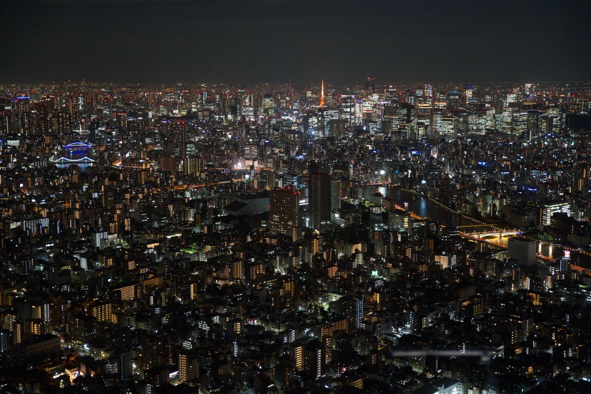 Vue sur la Tokyo Tower