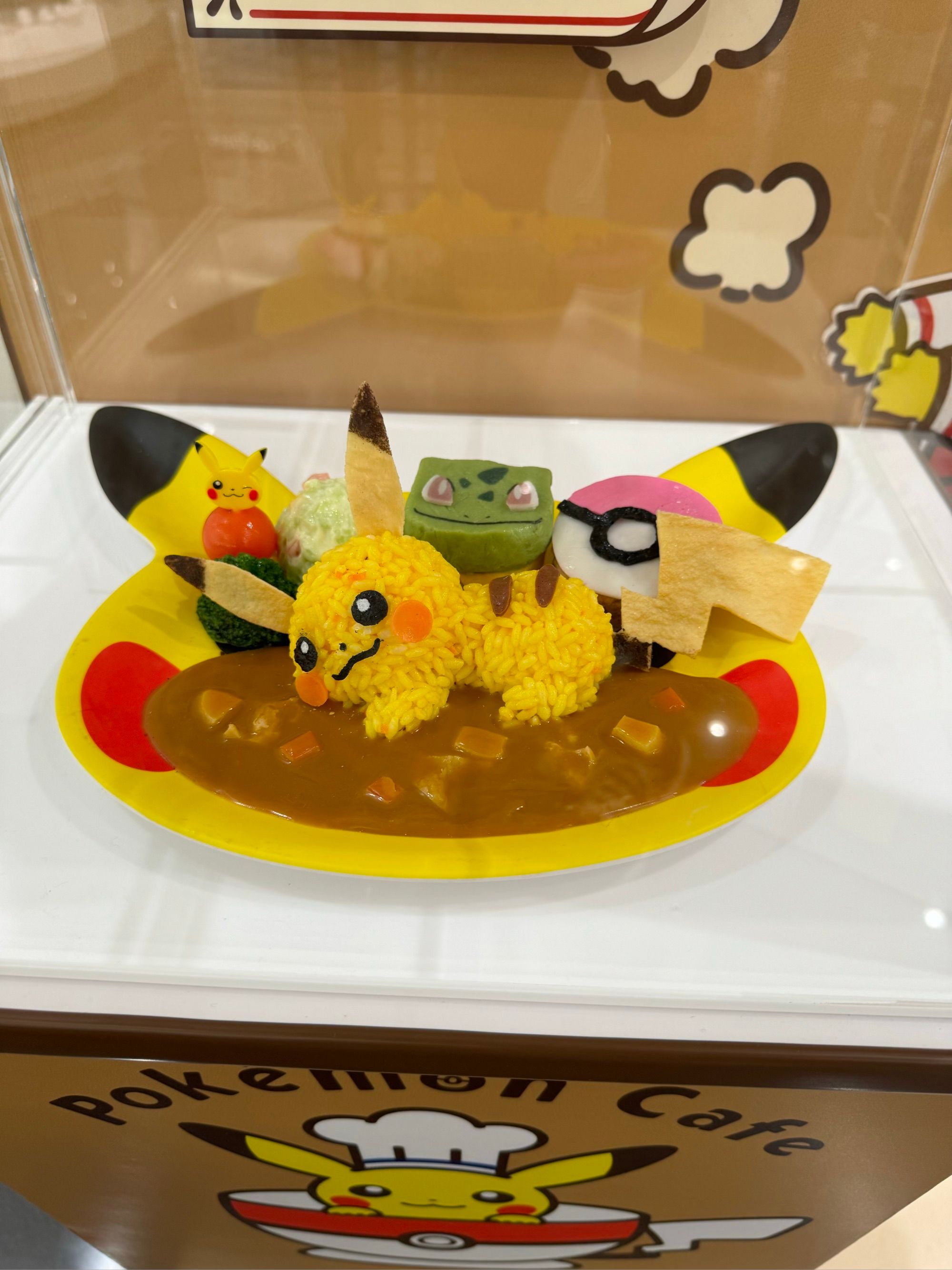 Curry en forme de Pikachu