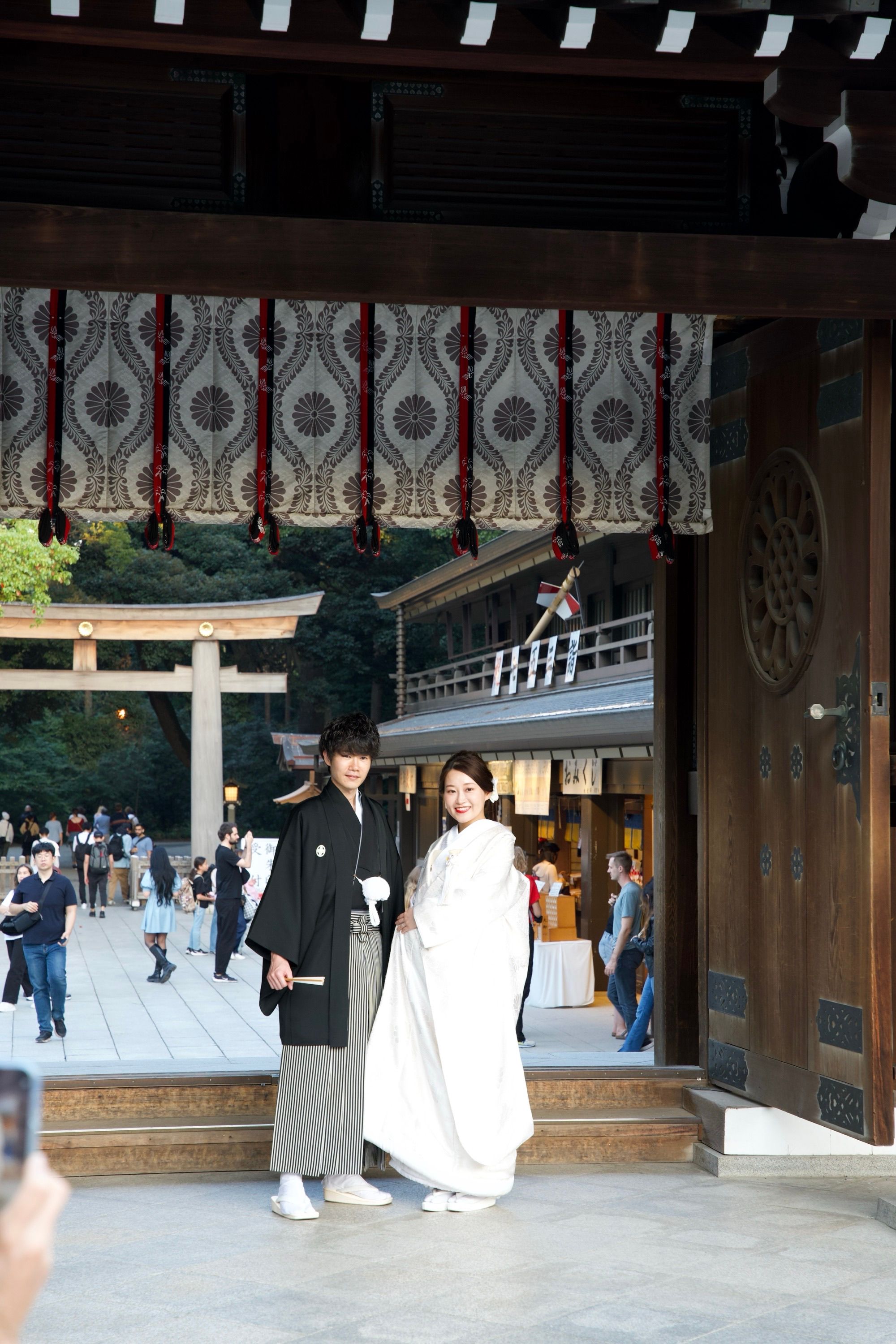 Mariage au temple Meiji Jingu