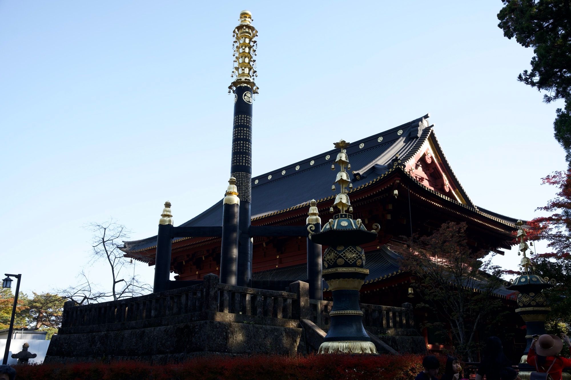 Arrière du temple Toshogu